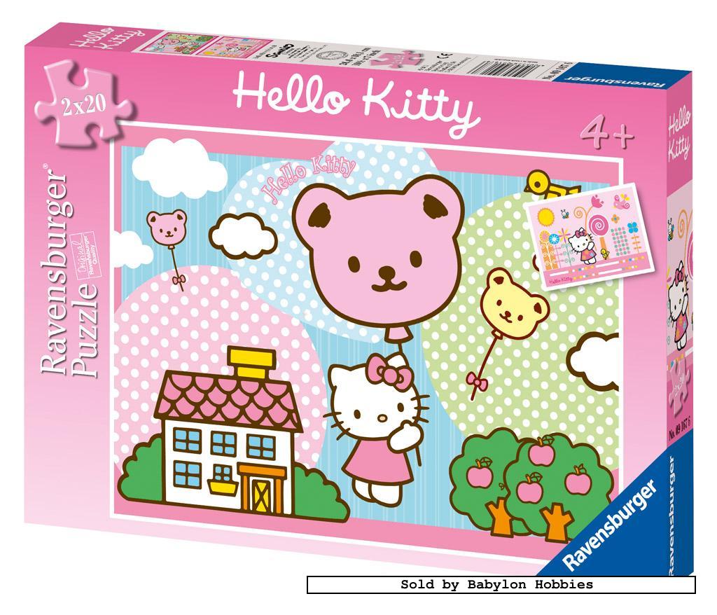 picture 3 of Ravensburger 20 pieces jigsaw puzzle Hello Kitty   Hello 